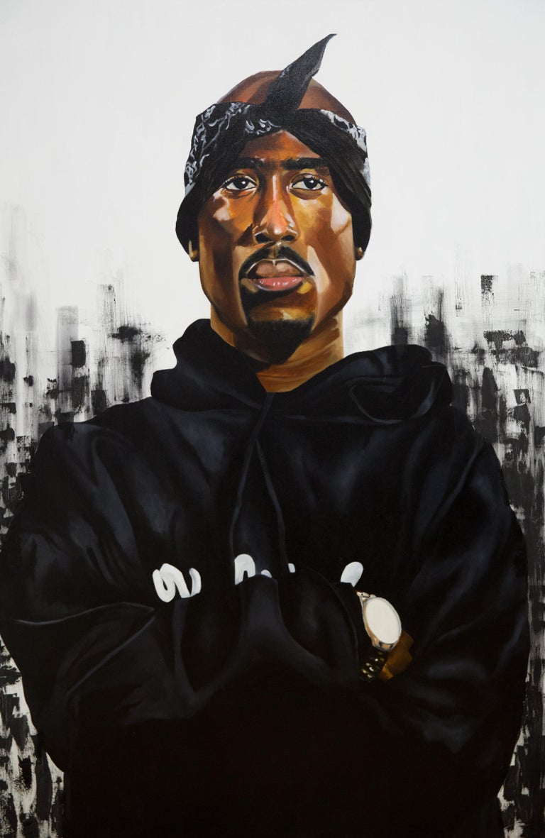 Amar Stewart Portrait Painting - Tupac