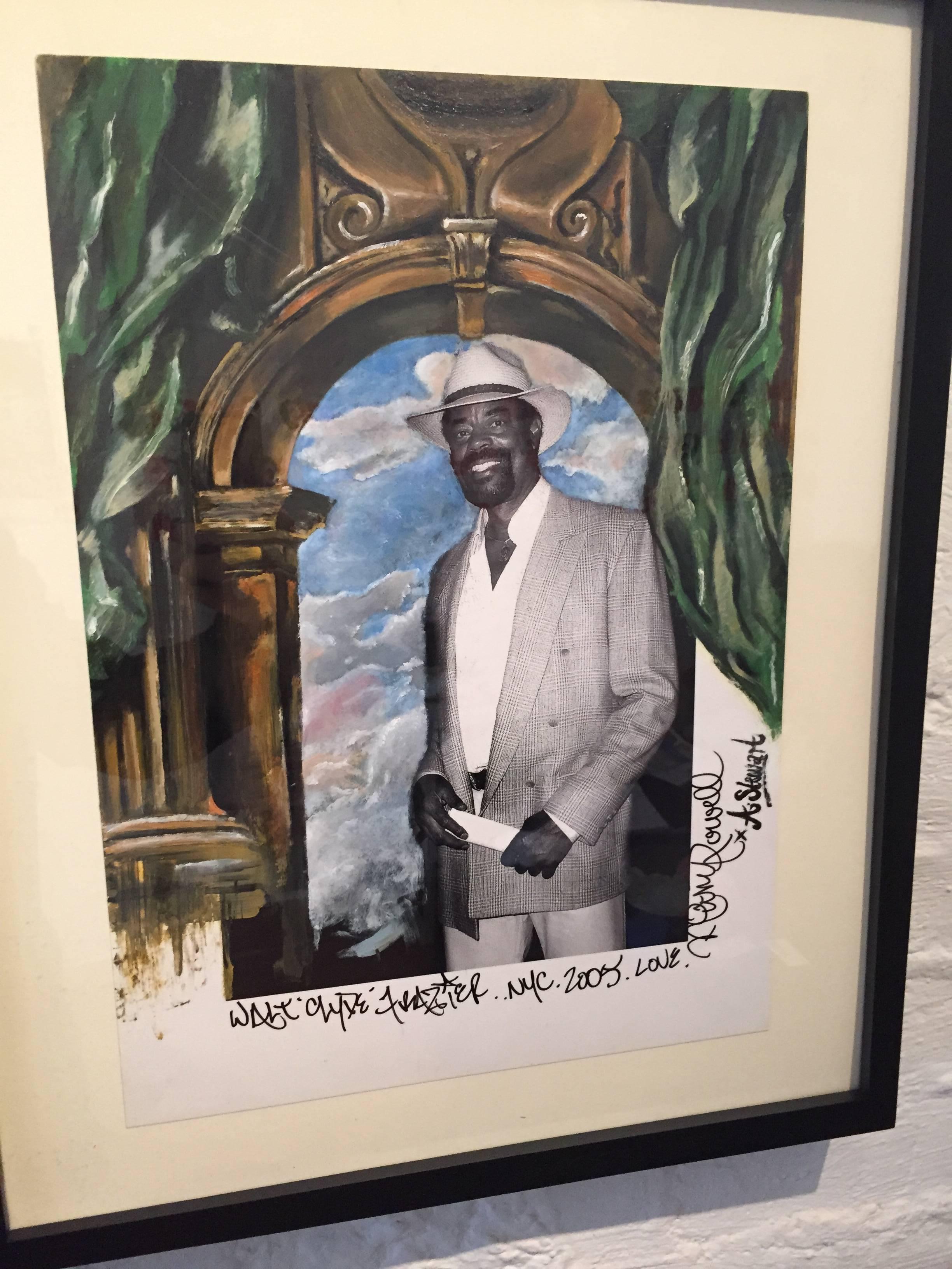 Walt Clyde Frazier - Painting by Ricky Powell