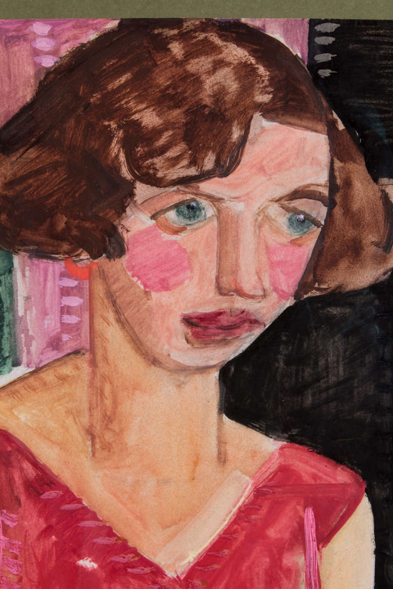 Ritratto Art Deco di Weimar - Painting Femminismo di Isobel Steele Mackinnon