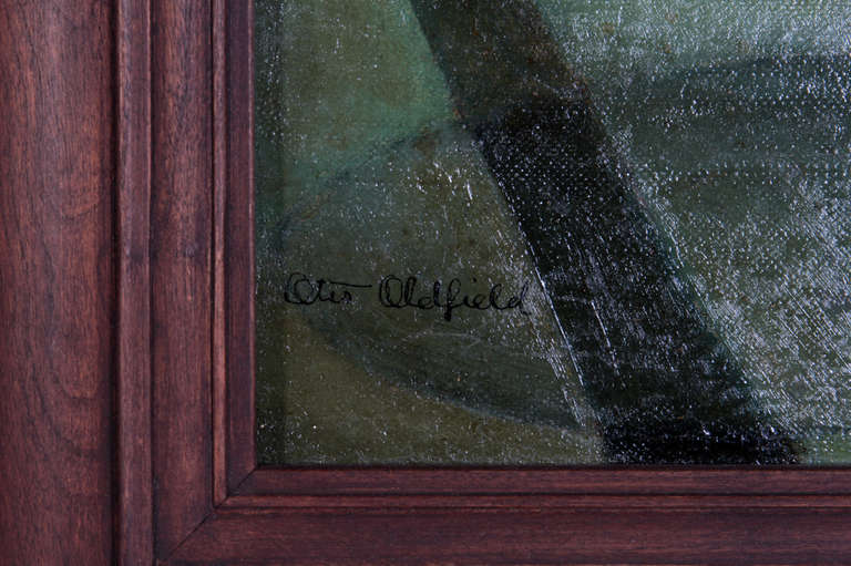 Water Pipes and Shadows  Oil on Canvas