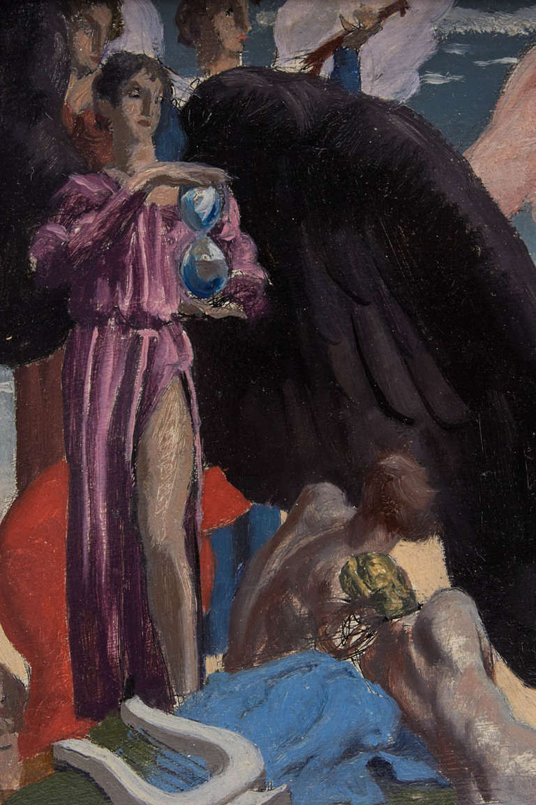 EUGÈNE ROBERT POUGHEON  (1886-1955)  Frankreich

Eine fertige Studie für 