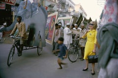 Tiger Morse Street Scene #1, Benares, 1962