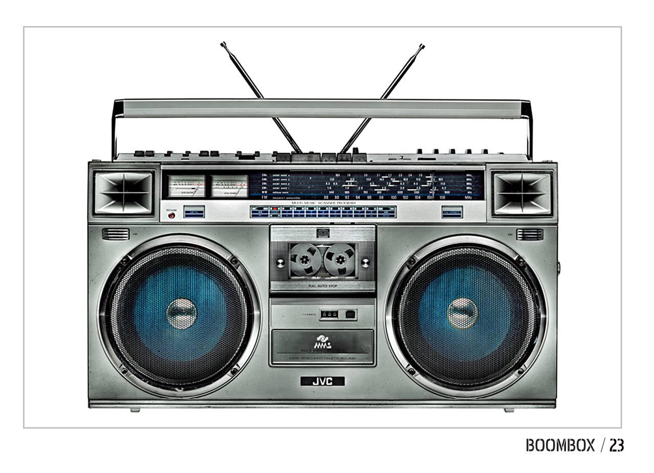 Boombox 23 - Photograph by Lyle Owerko