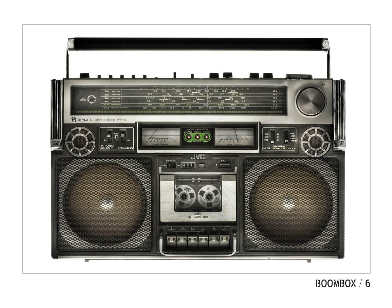 Boombox 6 - Photograph by Lyle Owerko