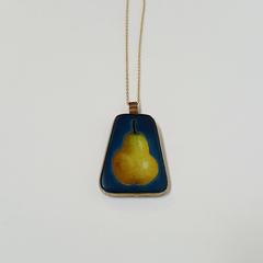 Vintage Pear Pendant, 