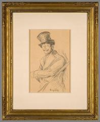 Otis Skinner as Col. Philippe Bridau in "The Honor of the Family"