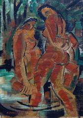 Nude Bathers,