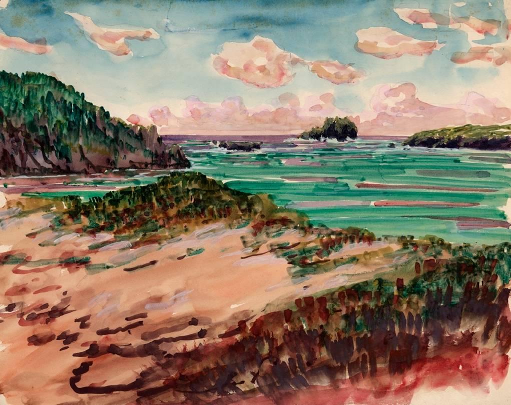 The Bermuda Coast, - Art by Harry Leslie Hoffman