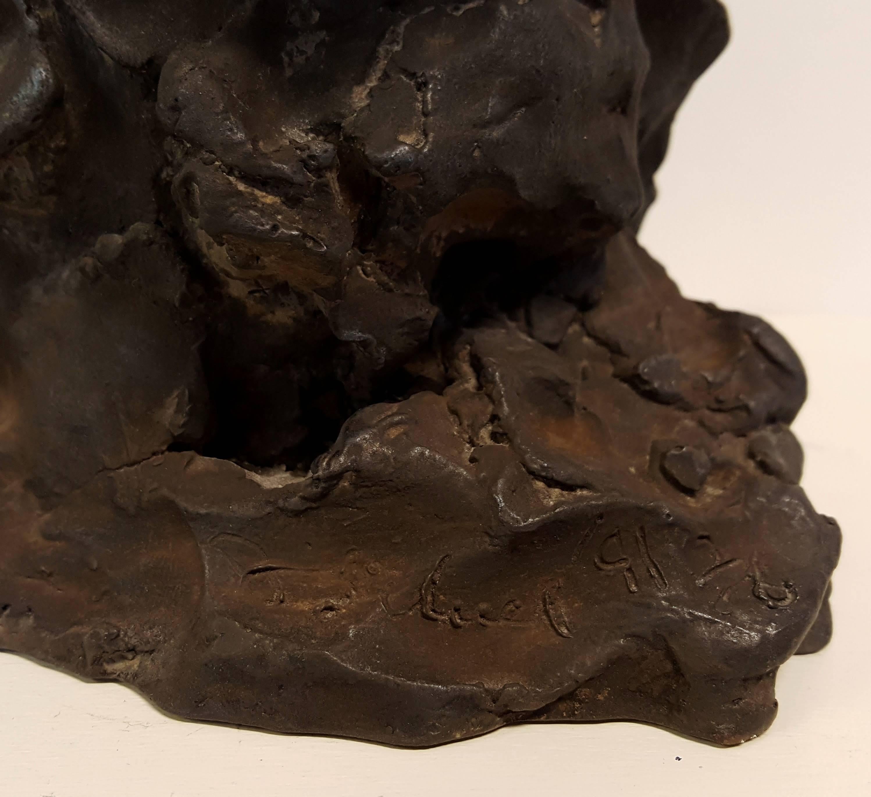 JONATHAN SILVER (1937-1992)
Standing Woman, 1991
Bronze with dark brown patina
23 x 7 x 6 ½ inches
Signed, dated, and numbered at base: J. Silver 91 / 2/6
From an edition of six

PROVENANCE

Victoria Munroe Gallery, New York, New
