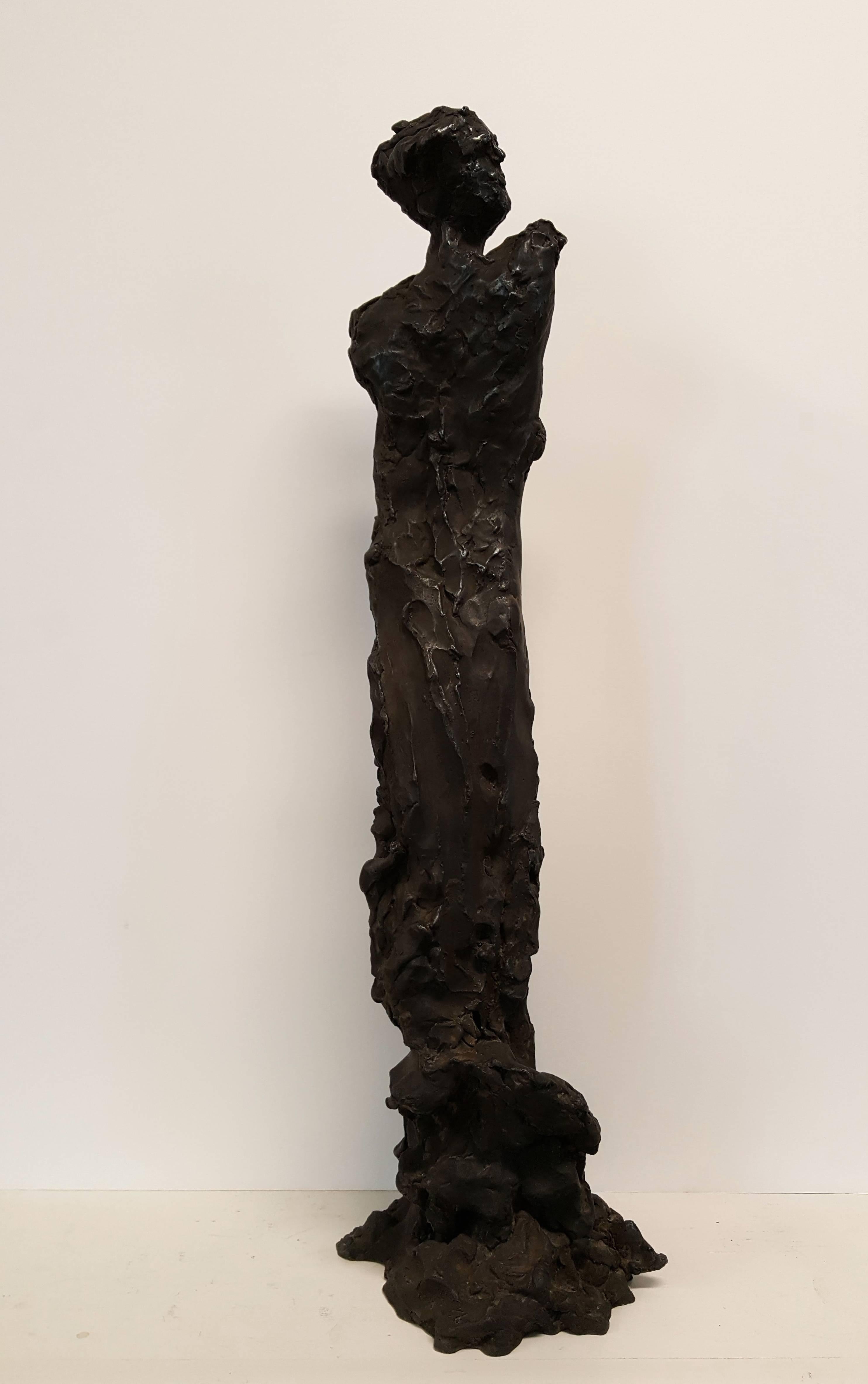 Daphne - Gold Figurative Sculpture by Jonathan Silver
