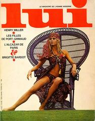 Brigitte Bardot, Vintage Original LUI Magazine