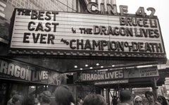 Vintage "The Dragon Lives, " Times Square New York, 1978