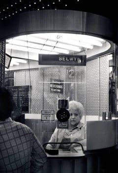 "Ticket Lady," Times Square, New York, 1978