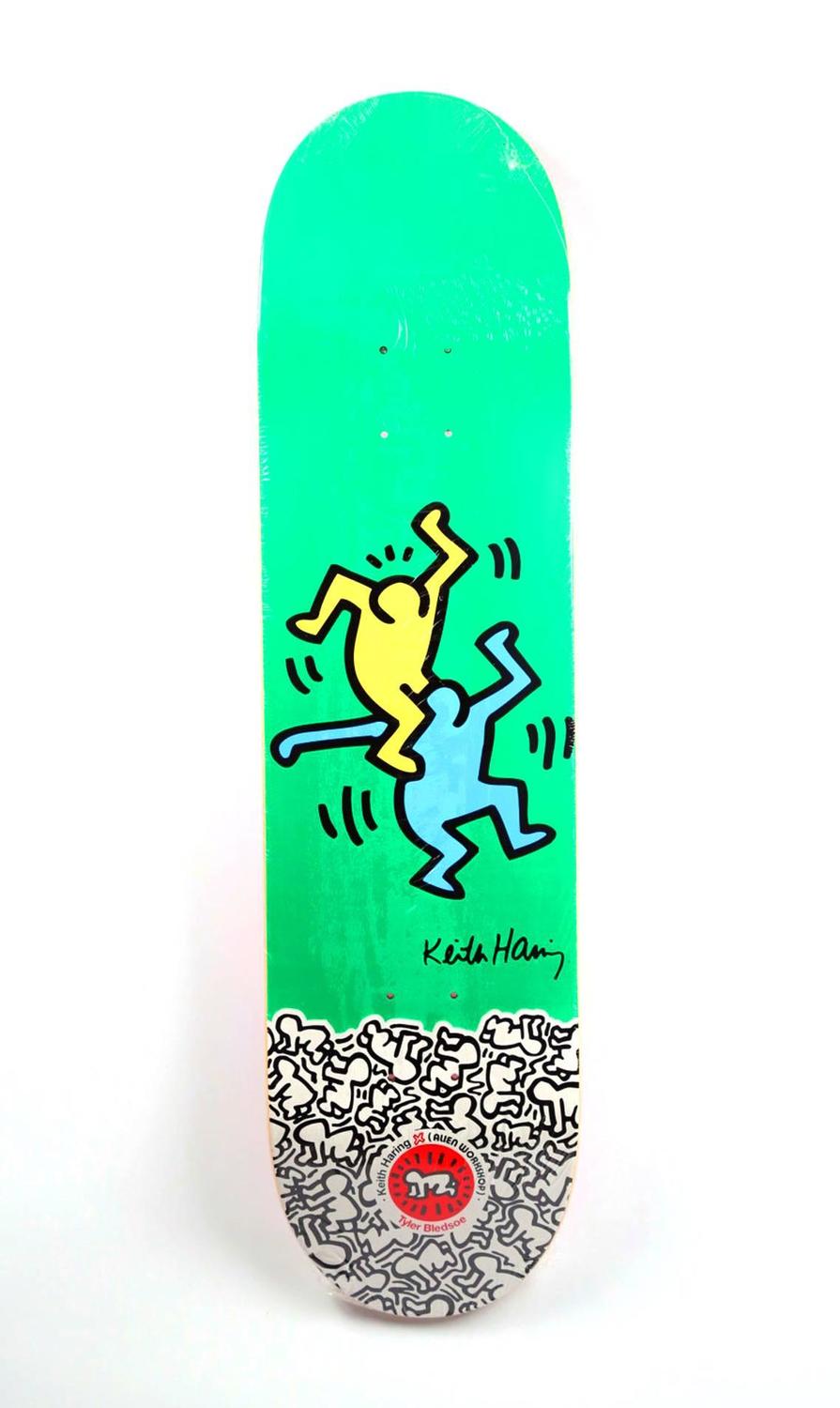Keith Haring Haring Skateboard Deck at 1stdibs
