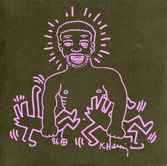 Keith Haring - Rare Keith Haring Record Art Rare Keith Haring Record Art