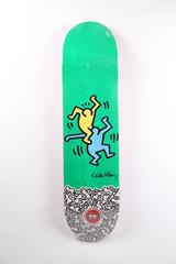 Keith Haring Skateboard Deck (Green)