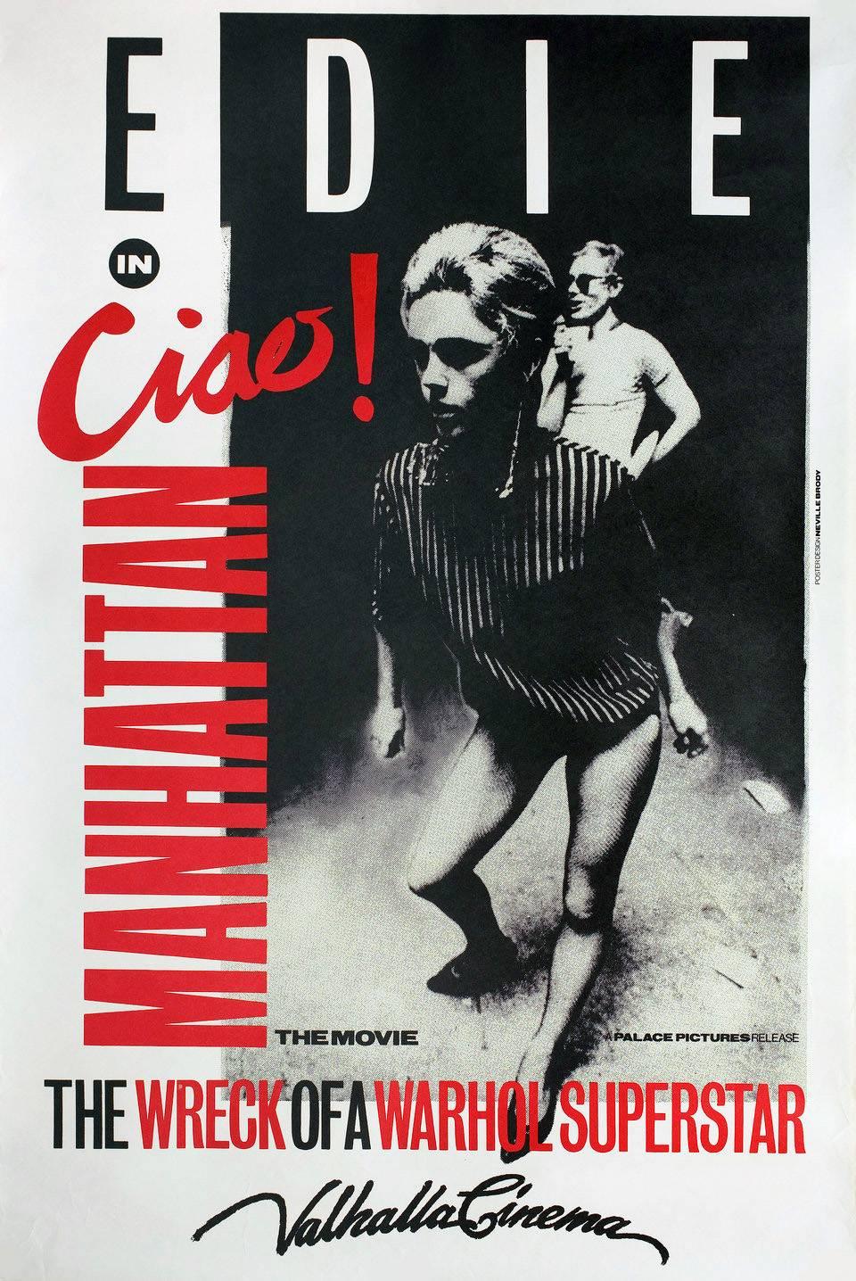 Andy Warhol, Edie Sedgwick, Vintage Ciao Manhattan Movie Poster - Art by Unknown
