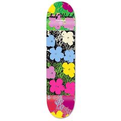Warhol Flowers, A Rare Limited Edition Skate Deck