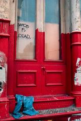 SAMO IS DEAD, A Rare Basquiat Street Art Photo, 1980