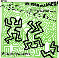 Rare Original Keith Haring Vinyl Record Art