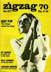 Vintage IGGY POP Zig Zag Mag