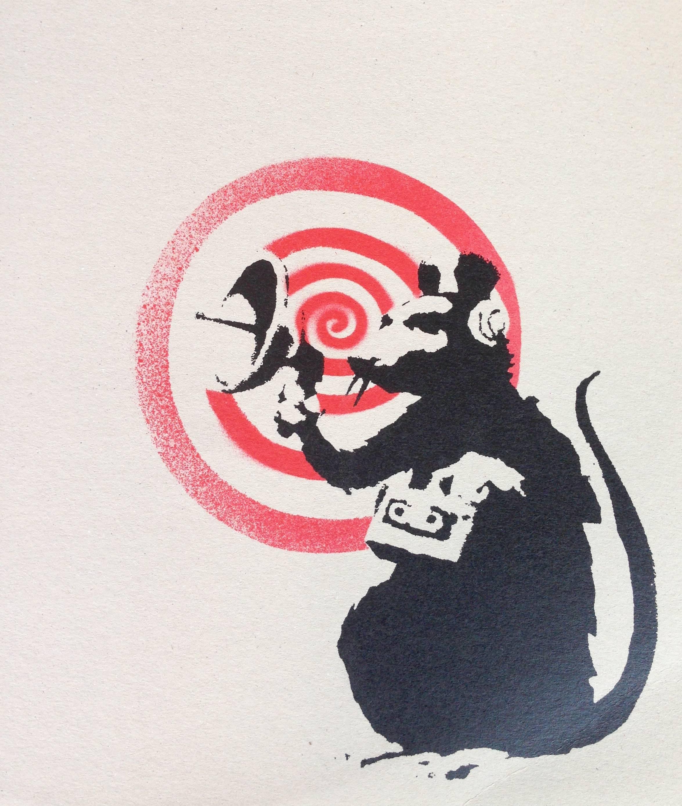 Banksy, Radar Rat Cover Art 3