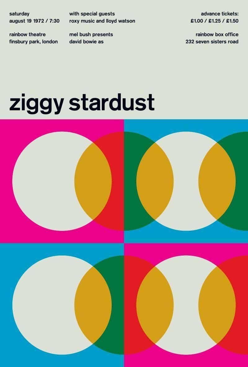 Mike Joyce Print - David Bowie, Ziggy Stardust, Re-Imagined