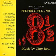 Vintage 8 1/2, Original Vinyl Record Soundtrack, Nino Rota