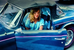 Blonde in a Blue Convertible, New York, NY 1981