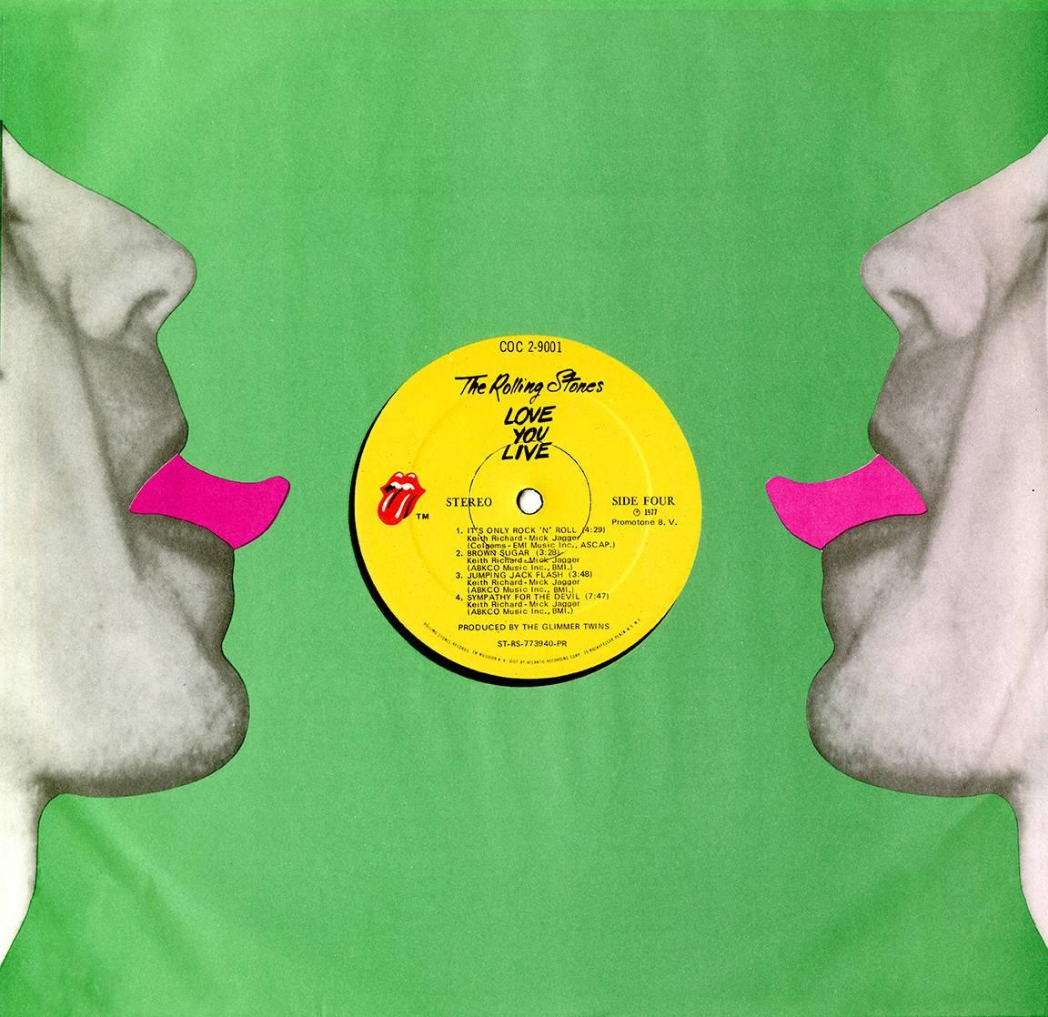 Warhol Album Cover Art, The Rolling Stones 2