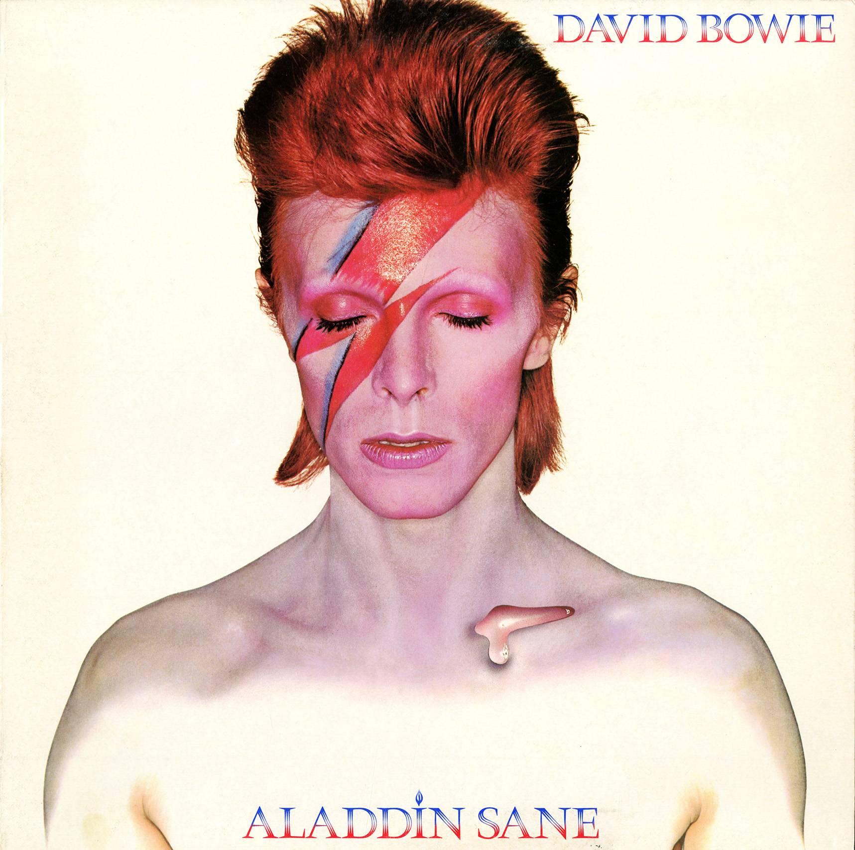 David Bowie Aladdin Sane Vinyl 1st Pressing (Duffy) - Art by Brian Duffy