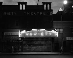 Photographie du théâtre Variety, New York City, 1985 (East Village)