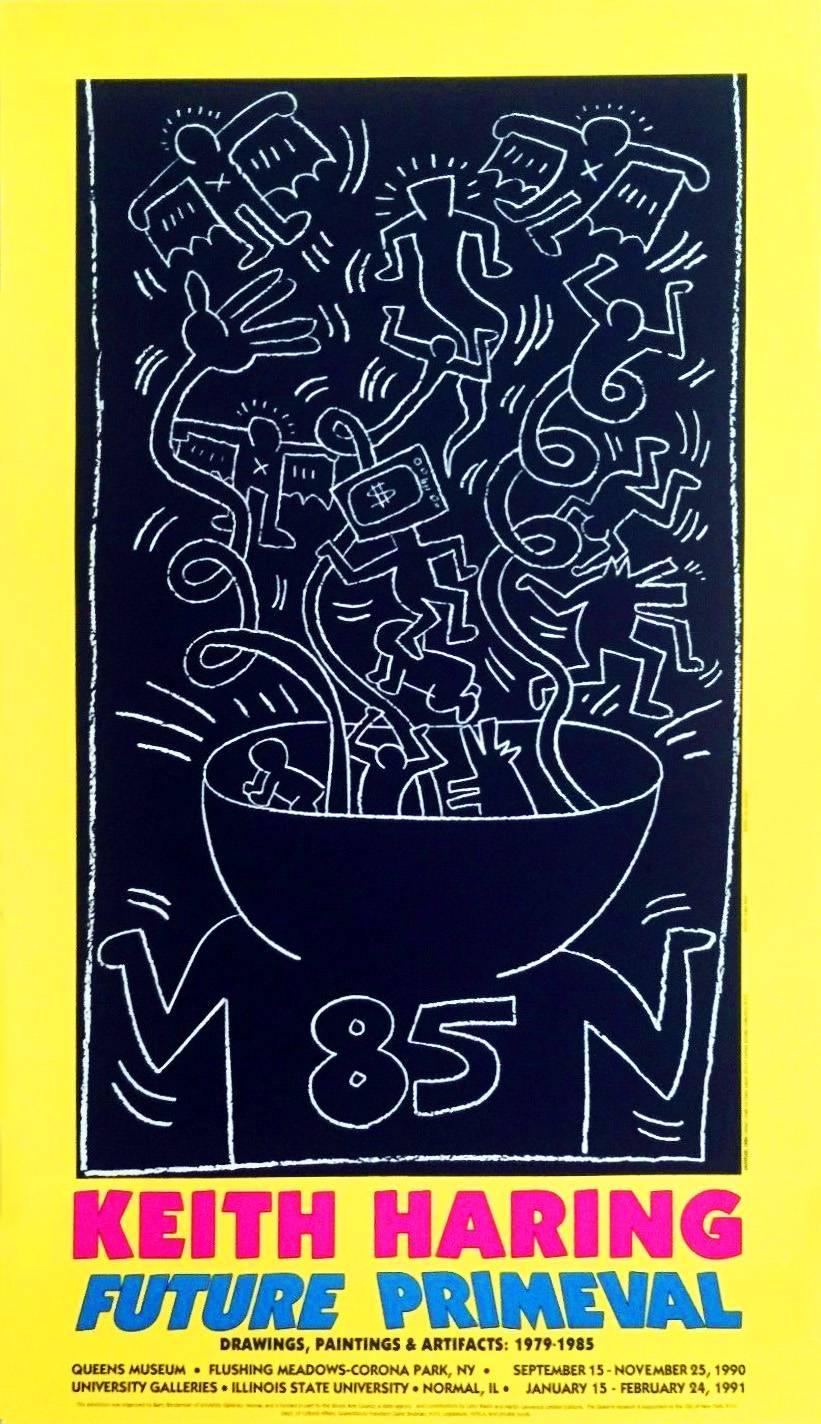 keith haring exhibition poster