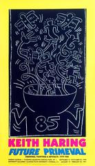 Keith Haring Future Primeval Exhibit Poster