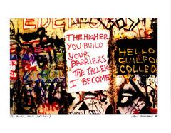 The Berlin Wall, 1989