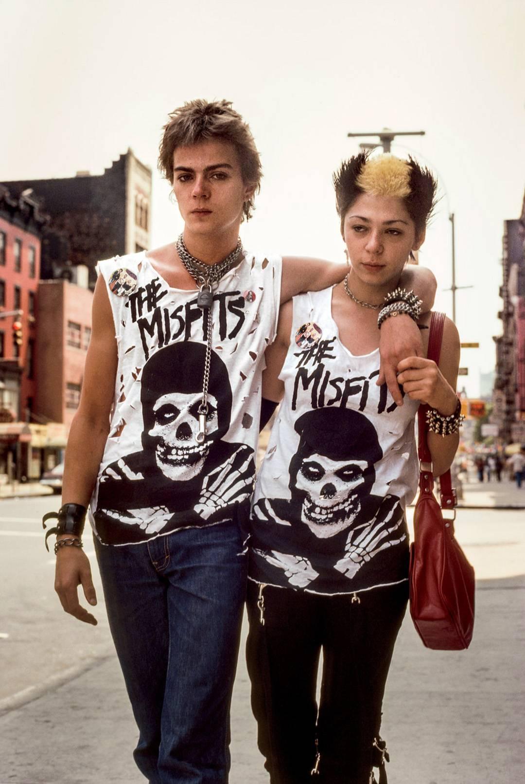 Robert Herman Color Photograph - "The Misfits, " New York City, 1981