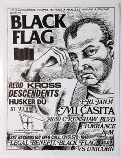 Raymond Pettibon for Black Flag