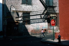 Minetta Lane, Manhattan, 1981 (New York Street Photography) 