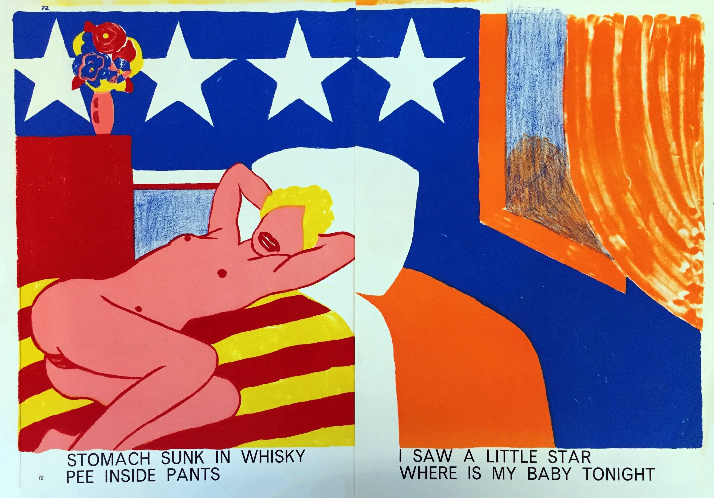 Tom Wesselmann Nude Print - Untitled, (from One Cent Life)