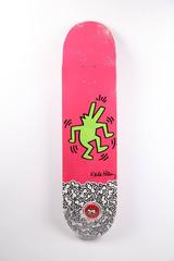 Keith Haring Skateboard Deck (Haring crocodile)