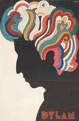 Vintage Bob Dylan Souvenir Poster