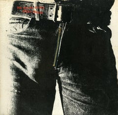 Rolling Stones Vinyl Record Cover Art (Zipper)