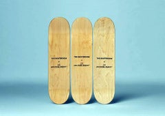 Basquiat, Skull Skate Decks, Set of Three (Triptych)