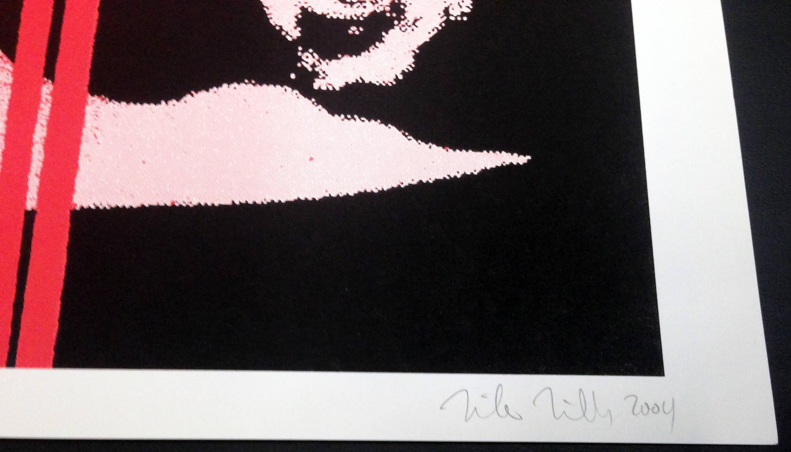 Mike Mills hand signed limited edition screenprint:
