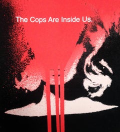 'The Cops Are Inside Us' (Signed Mike Mills screen print )