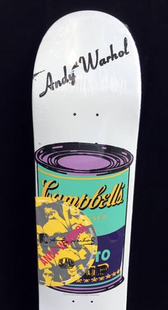 Andy Warhol Campbell's Soup Skate Deck Art