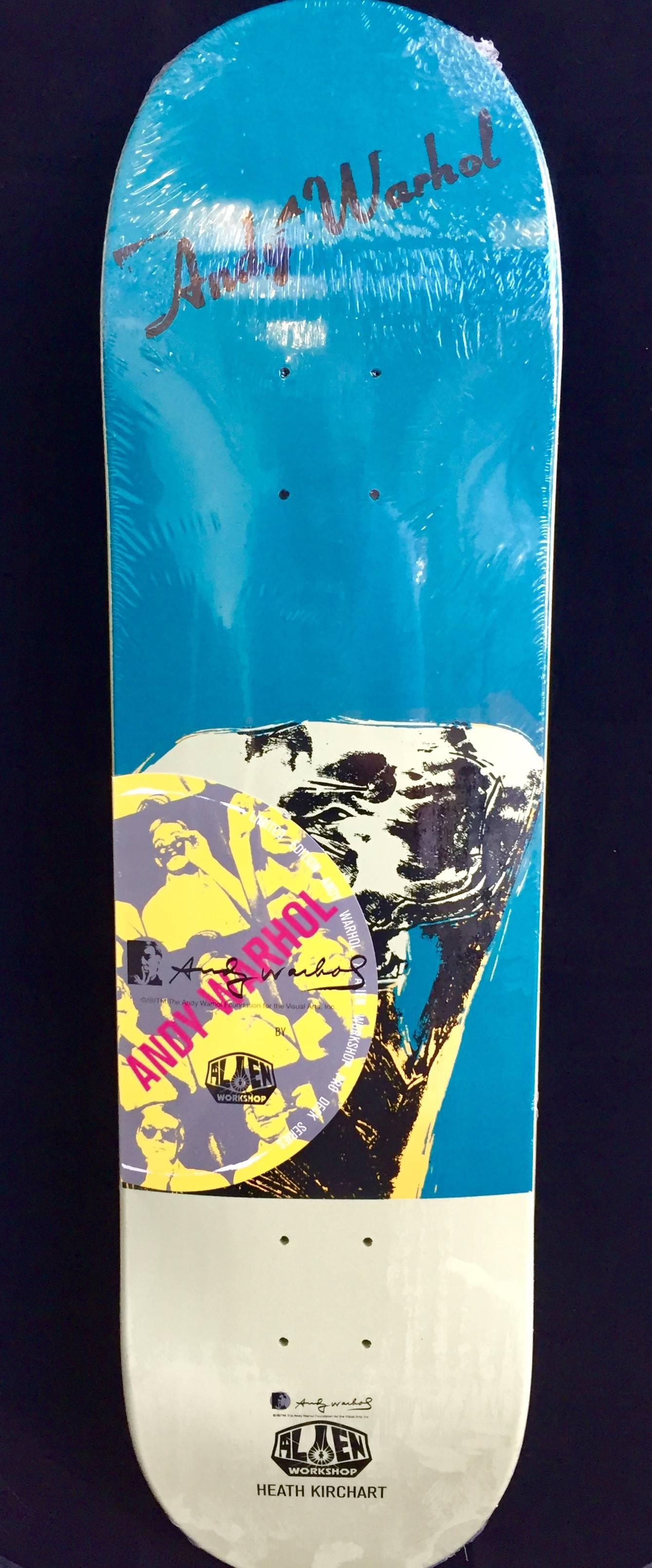 Andy Warhol Skull Skateboard Deck - Pop Art Art by (after) Andy Warhol