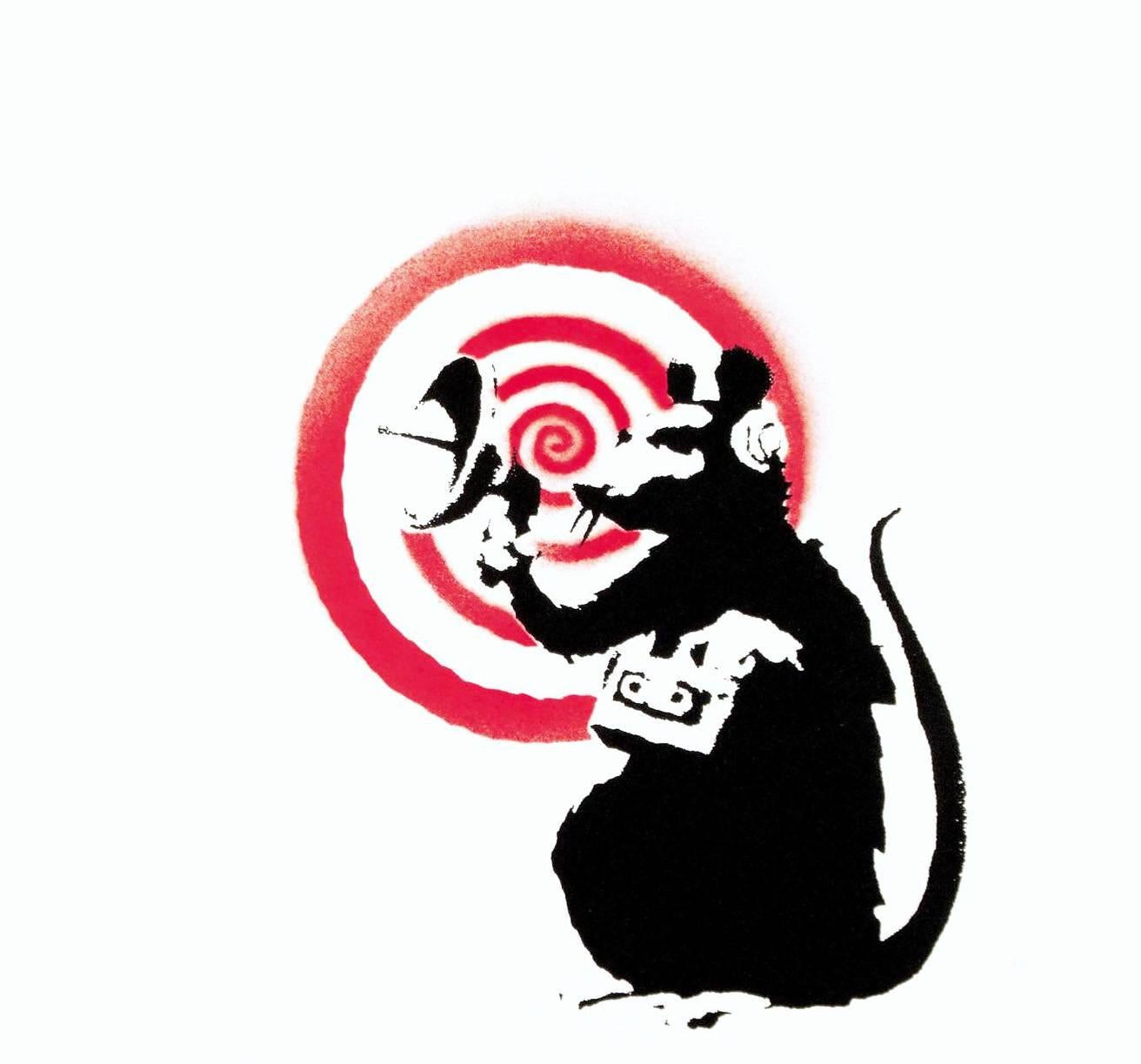 Banksy Radar Rat Record Art 2