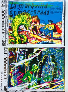 Gary Panter La Maravilla Enmascarada:: signiert