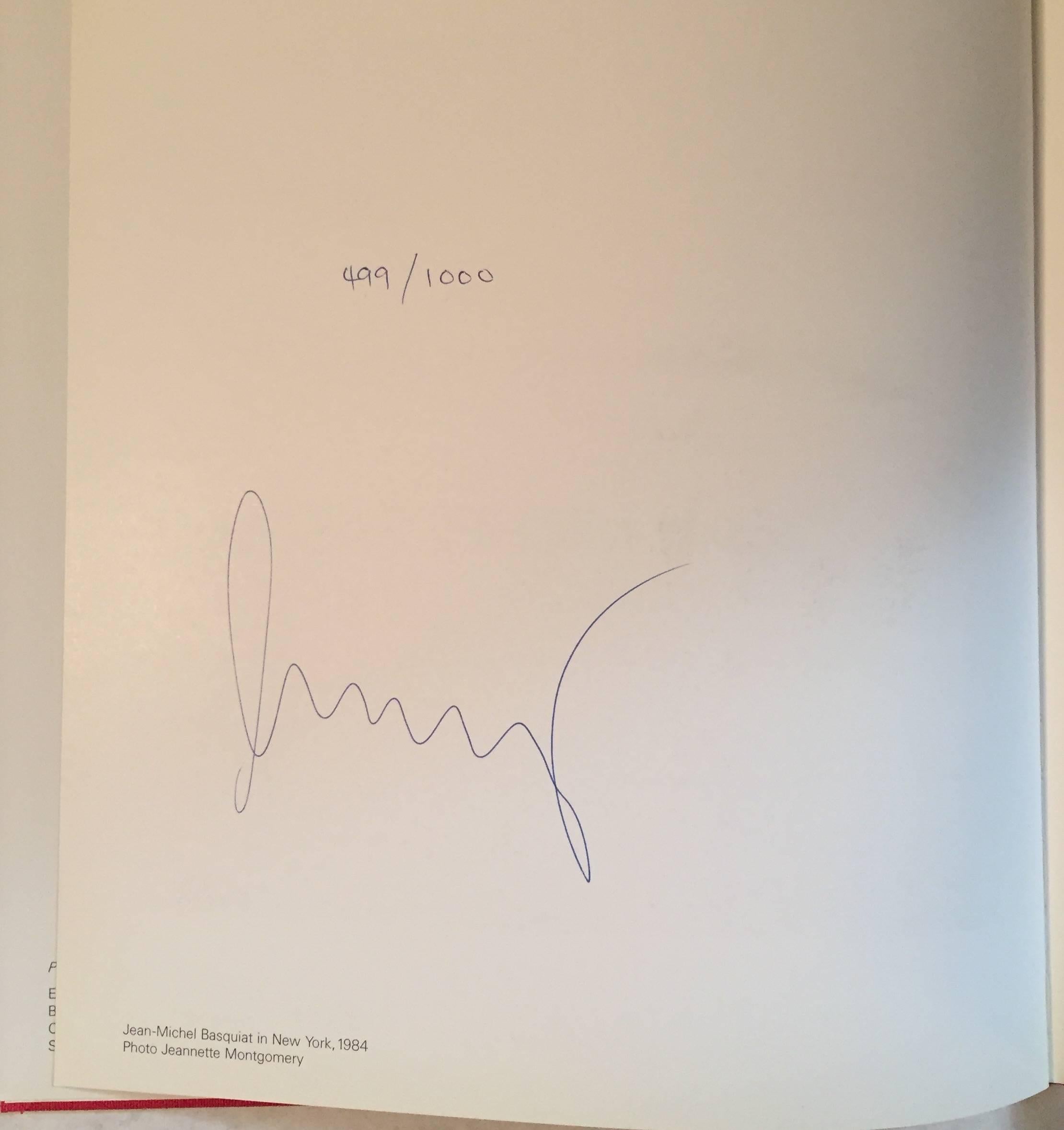 basquiat signed